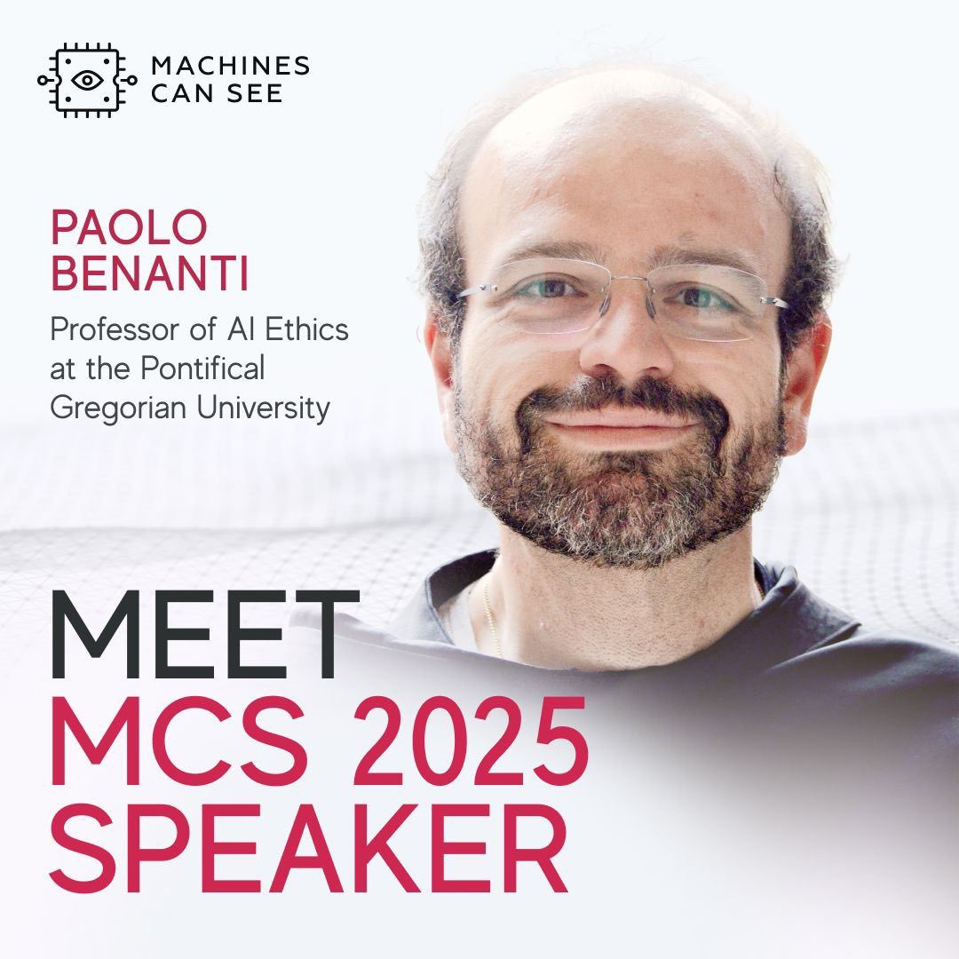 Machinescansee's tweet photo. 💡What is Essential AI?
@paolobenanti Professor of AI Ethics at the Pontifical Gregorian University, trusted advisor to Pope Francis on artificial intelligence and technology ethics, will join us for this conversation. 

Don’t miss this critical discussion at #MCS2025. ⚖️ https://t.co/FJZjPbC5c1