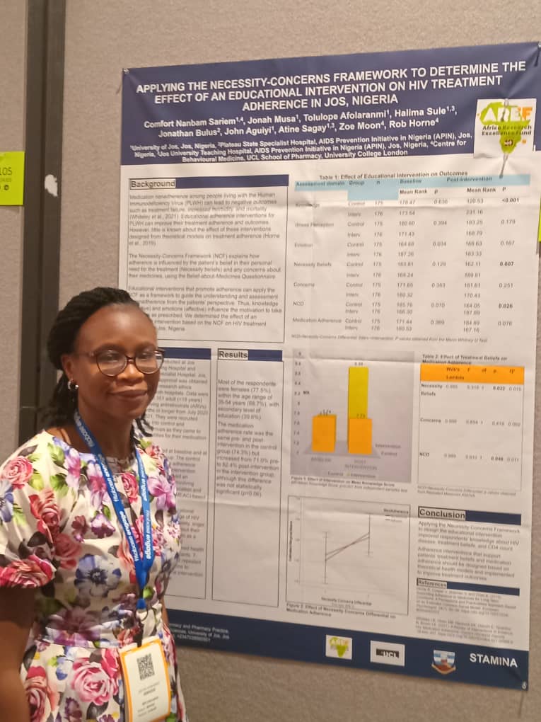 Dr Comfort Sariem has been away presenting her research at #SBM2025 in California!