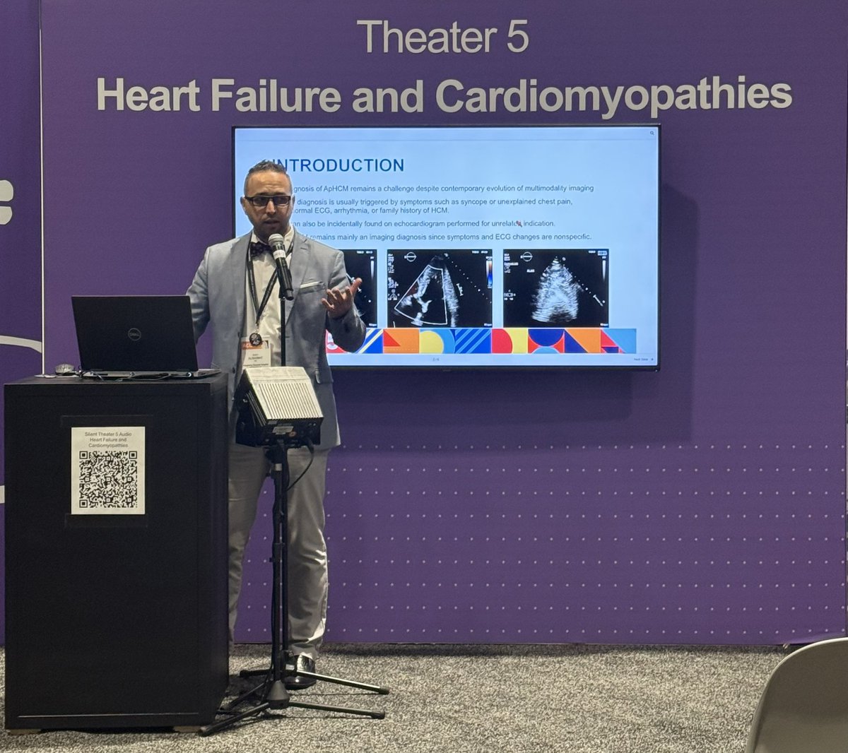 My moderated presentation at the Heart Failure and Cardiomyopathy Theater <a href="/ACCinTouch/">American College of Cardiology</a>