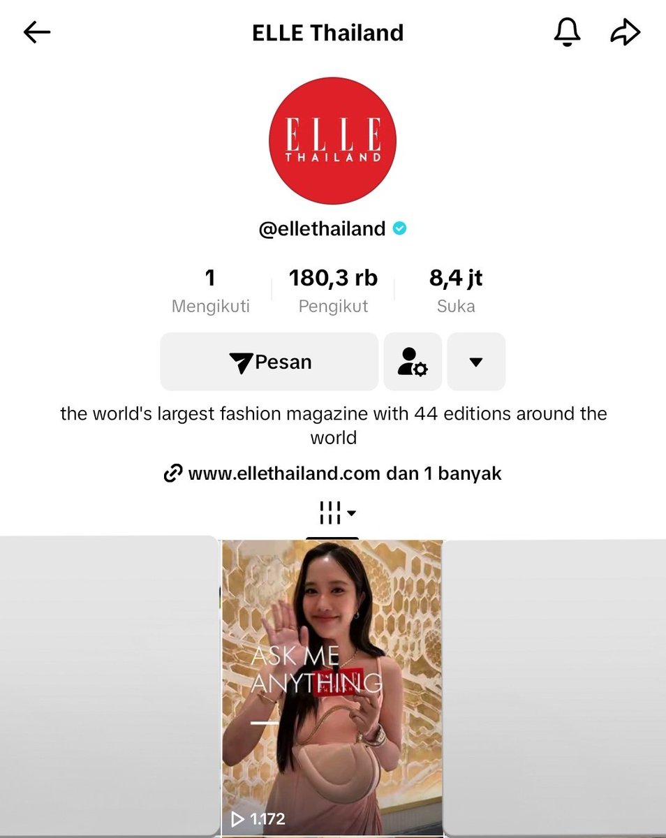 fans_freenID's tweet image. Check tiktok videos from 🔥 

1.ELLE Thailand
🔗 vt.tiktok.com/ZSrMLS65P/

❤️| Like     💬| Comment 🔃 | Share

#srchafreen 
#FreenSarocha  #GIRLFREEN