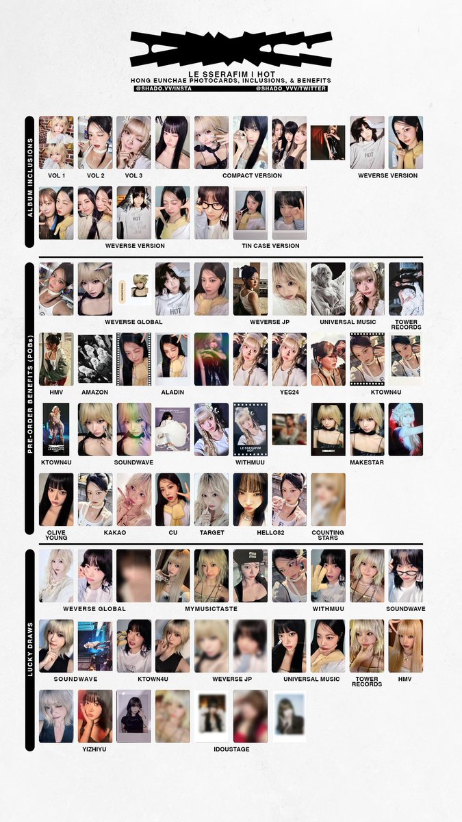 310325 - LE SSERAFIM - HOT - member template - Eunchae - added