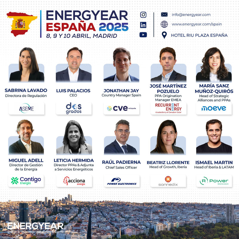 _ASEME's tweet image. ASEME volverá a estar presente en la 7ª edición de Energyear España y Sabrina Lavado será una de las ponentes destacadas. 🌱
Más información: aseme.org/actualidad/ase…

#ASEME #Energyear #EnergíasRenovables