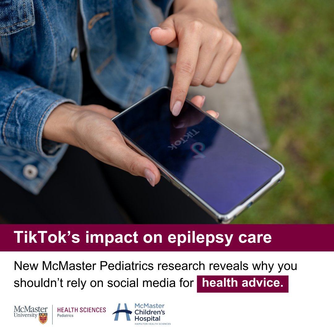 McMaster University Department of Pediatrics (@macupediatrics) on Twitter photo TikTok is shaping how health info is shared—but is it reliable?
<a href="/MacUPediatrics/">McMaster University Department of Pediatrics</a> resident Hannah Snyder analyzed 200 #epilepsy videos on TikTok, finding that lower-quality content was more widely shared than expert-led posts.
Learn more ⬇️
pediatrics.healthsci.mcmaster.ca/mcmaster-resea… TikTok is shaping how health info is shared—but is it reliable?
<a href="/MacUPediatrics/">McMaster University Department of Pediatrics</a> resident Hannah Snyder analyzed 200 #epilepsy videos on TikTok, finding that lower-quality content was more widely shared than expert-led posts.
Learn more ⬇️
pediatrics.healthsci.mcmaster.ca/mcmaster-resea…