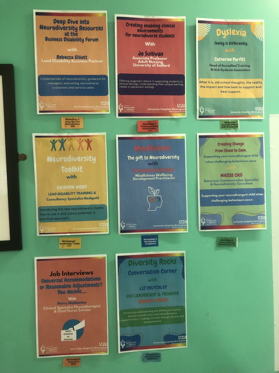 School of Nursing, AHPs and Midwifery (@uhb_son) on Twitter photo Neurodiversity Network Conference for all staff <a href="/uhbtrust/">University Hospitals Birmingham</a>. Creative, inclusive and engaging with inspiring guest speakers, interactive workshops and a pop up sensory room! <a href="/UHBLeadership/">UHBLeadership</a> <a href="/MargaretGarbet6/">Margaret Garbett</a> <a href="/ZoeP61470381/">ZoeTree</a> <a href="/RuthPearce18/">Ruth Pearce</a> Neurodiversity Network Conference for all staff <a href="/uhbtrust/">University Hospitals Birmingham</a>. Creative, inclusive and engaging with inspiring guest speakers, interactive workshops and a pop up sensory room! <a href="/UHBLeadership/">UHBLeadership</a> <a href="/MargaretGarbet6/">Margaret Garbett</a> <a href="/ZoeP61470381/">ZoeTree</a> <a href="/RuthPearce18/">Ruth Pearce</a>