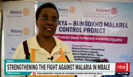 NBS Television (@nbstv) on Twitter photo The Rotary Club has launched a campaign against malaria in Mbale, focusing on behavioral change and community empowerment.
<a href="/gmatembu/">Matembu Gerald</a>
#NBSAt430 #NBSUpdates The Rotary Club has launched a campaign against malaria in Mbale, focusing on behavioral change and community empowerment.
<a href="/gmatembu/">Matembu Gerald</a>
#NBSAt430 #NBSUpdates