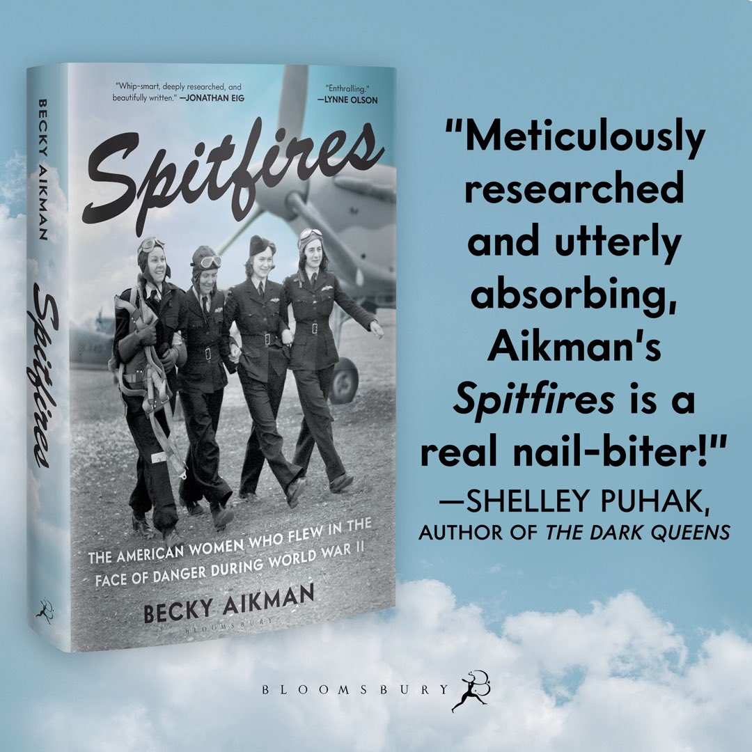I admire the beautifully written work of Shelley Puhak, who is kind enough to
recognize my efforts in SPITFIRES.