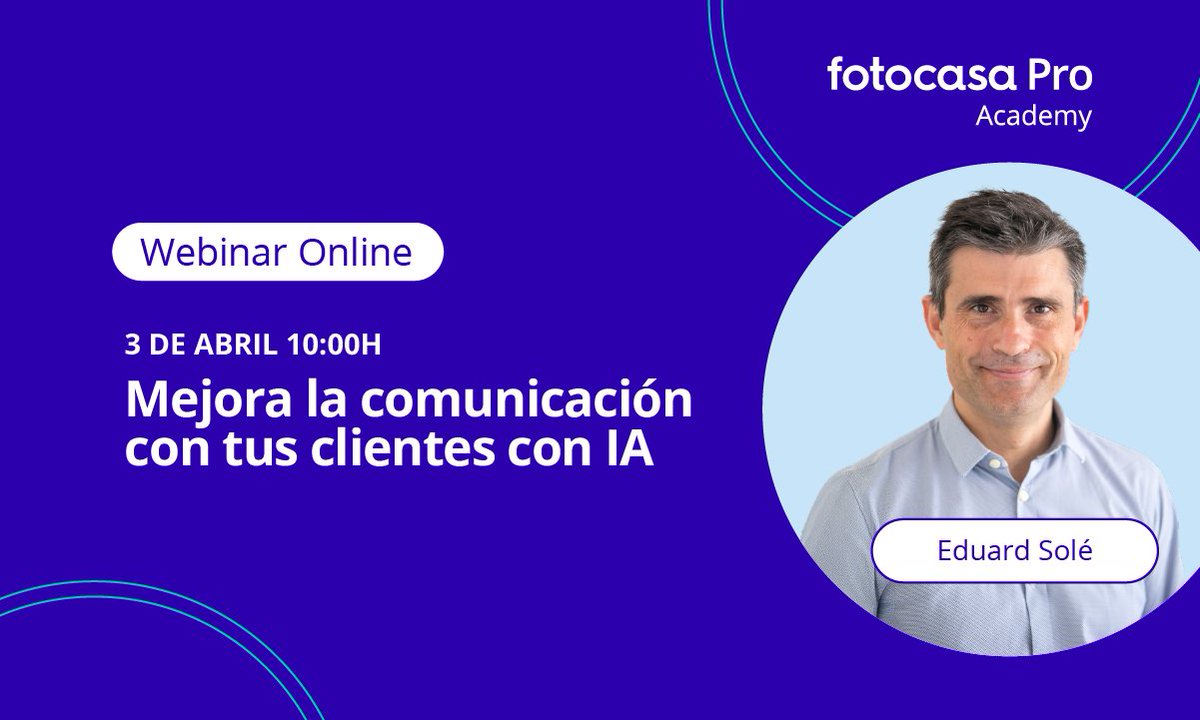 ¿Ya has utilizado la IA para tu negocio? Ahora puedes ampliar las ventajas de la herramienta más revolucionaria del mercado. cursosonline.fotocasa.es/cursos/-nuevo-…📈 Impulsa tu negocio🤝 Mejora tus servicios🔧 Actualiza tus herramientas
