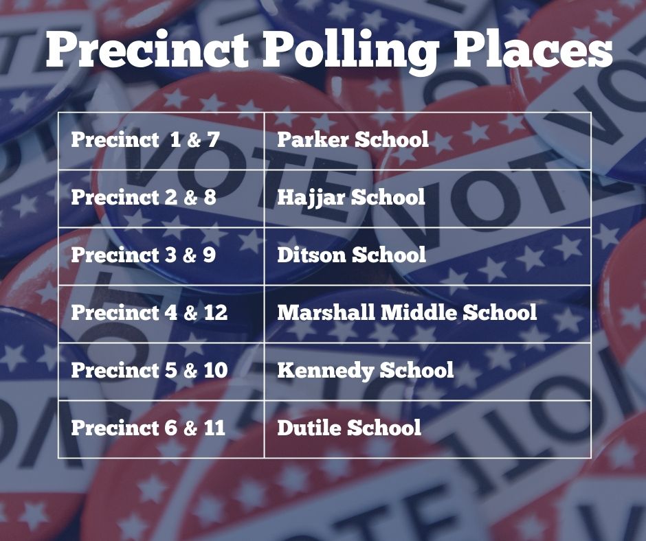 The Annual Town Election is next Saturday, April 5th from 8:00AM to 8:00PM
Early Voting will be taking place in the Town Hall Auditorium. Early voting dates and times are as follows:
Monday, 3/31 8:00 AM to 6:30PM
Tuesday, 4/1 8:30 AM to 4:00 PM
Wednesday, 4/2 8:30 AM to 4:00 PM