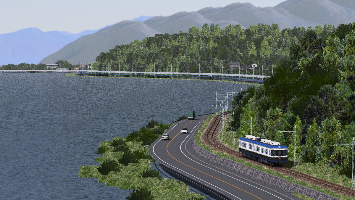 しばらく多忙でほぼ死んでましたが、素晴らしいレイアウトが公開されたので生き返りました　#RailSim