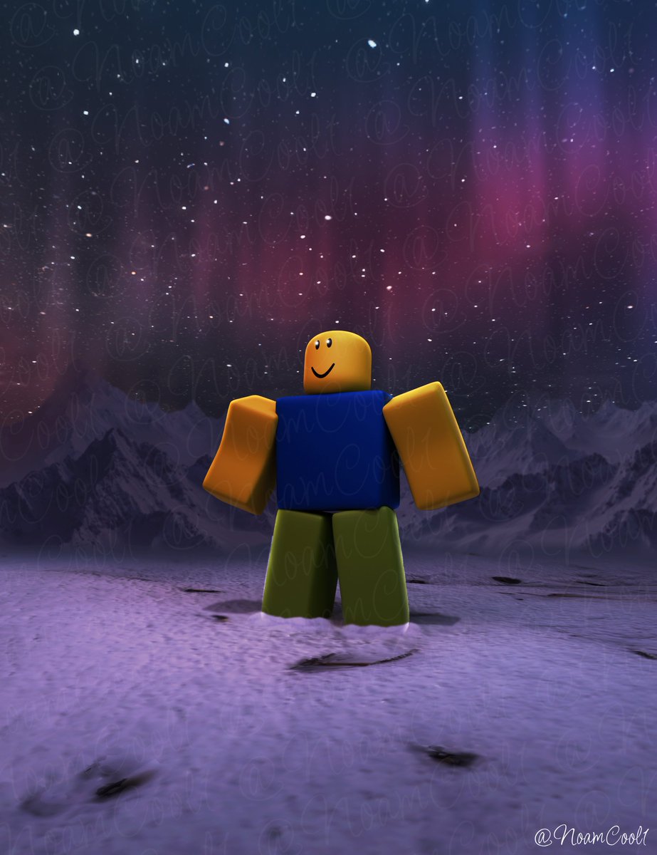 NoamCool1's tweet image. Noob reacts to the Aurora Borealis! 🌌
I appreciate every single Heart & Retweet! ❤️
(I took another break yeah).
#roblox #robloxart #robloxdev #robloxgfx #gfx