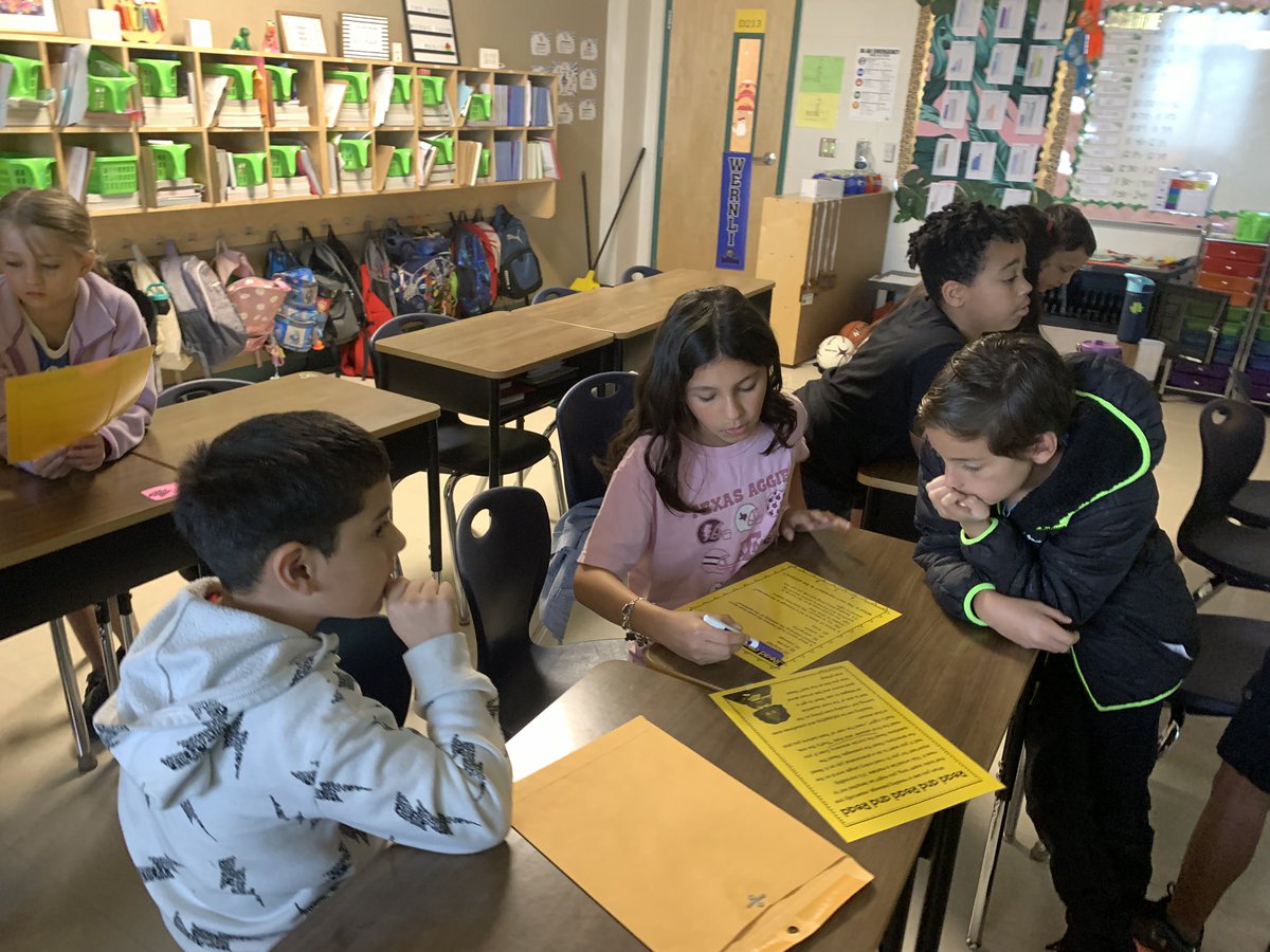 Amanda Barrett (@mrs_abarrett) on Twitter photo Helping students to escape the testing worries. Students had a blast in our escape room challenges as they used their skills to put testing worries aside. <a href="/NISD/">Northside ISD</a> <a href="/NISDWernli/">Dr. Caroline Wernli Elementary School</a> <a href="/NISDCounseling/">NISD Counseling</a> <a href="/MsGarza17/">Ariana Garza</a> #RootEdWernli Helping students to escape the testing worries. Students had a blast in our escape room challenges as they used their skills to put testing worries aside. <a href="/NISD/">Northside ISD</a> <a href="/NISDWernli/">Dr. Caroline Wernli Elementary School</a> <a href="/NISDCounseling/">NISD Counseling</a> <a href="/MsGarza17/">Ariana Garza</a> #RootEdWernli