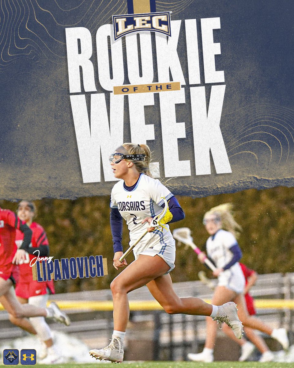 Lily Nees and Jenny Lipanovich Earn LEC Weekly Honors!🙌🥍

Release🔗: corsairathletics.com/news/2025/3/31…

#RollSairs🏴‍☠️