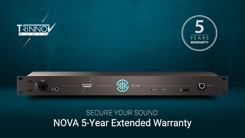 We are pleased to announce that NOVA, our unique monitoring controller and room correction system, is now guaranteed for 5 years! Excellent news, especially for the first customers delivered in April 2023.