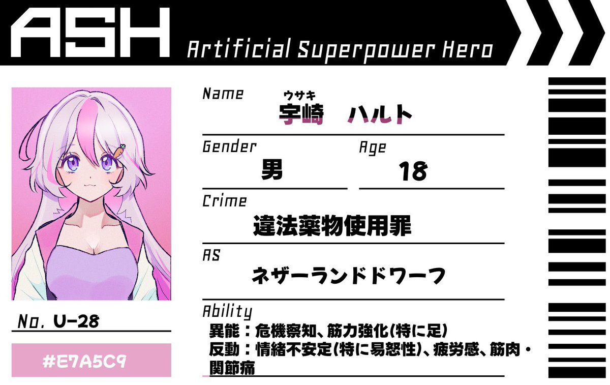 JIYUGENKI's tweet photo. @ASH_kabe 
 #AS_HERO
番号修正版です🐰
ネザーランドドワーフのHERO_宇崎ハルト

詳細随時更新していきます♪
よろしくお願いします！ https://t.co/3Nyv7ezV22