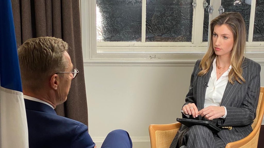 Alex Hogan (@alexhogantv) on Twitter photo Sat down with Finnish President Alexander Stubb to discuss European efforts to end the war in Ukraine, U.S. negotiations, President Trump’s demands that European countries increase defense spending, and changing transatlantic relations. Catch his interview today on <a href="/FoxNews/">Fox News</a> Sat down with Finnish President Alexander Stubb to discuss European efforts to end the war in Ukraine, U.S. negotiations, President Trump’s demands that European countries increase defense spending, and changing transatlantic relations. Catch his interview today on <a href="/FoxNews/">Fox News</a>