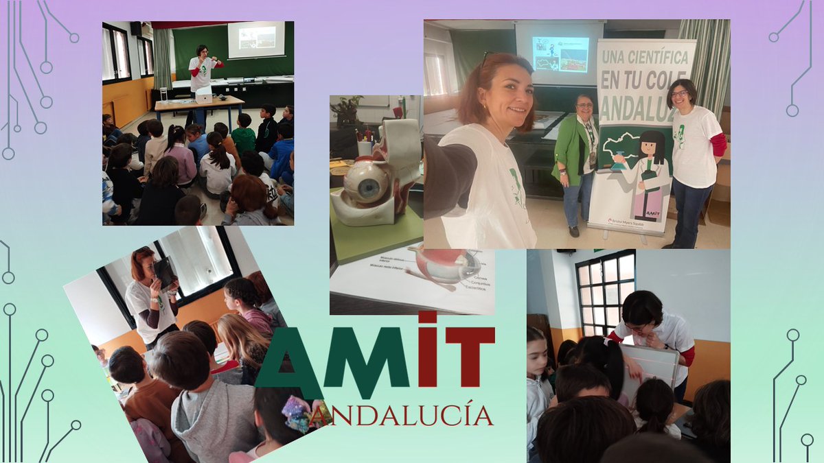 Lola (@cientifica_lola) on Twitter photo Descubriendo los misterios de la luz y la visión en el CEIP Al-andalus de <a href="/Ayto_Sevilla/">Ayuntamiento de Sevilla</a> con el taller ¿Como lo ves? coordinado por @SheilaLopezRosa y en el colaboran <a href="/CarmenZarzuelo/">carmen zarzuelo</a> y <a href="/spilarg/">Susana Gaytán</a> …Y las tres son mis madrinas mías de la universidad de Sevilla y <a href="/AmitAndaluza/">@amit_andaluza</a> Descubriendo los misterios de la luz y la visión en el CEIP Al-andalus de <a href="/Ayto_Sevilla/">Ayuntamiento de Sevilla</a> con el taller ¿Como lo ves? coordinado por @SheilaLopezRosa y en el colaboran <a href="/CarmenZarzuelo/">carmen zarzuelo</a> y <a href="/spilarg/">Susana Gaytán</a> …Y las tres son mis madrinas mías de la universidad de Sevilla y <a href="/AmitAndaluza/">@amit_andaluza</a>