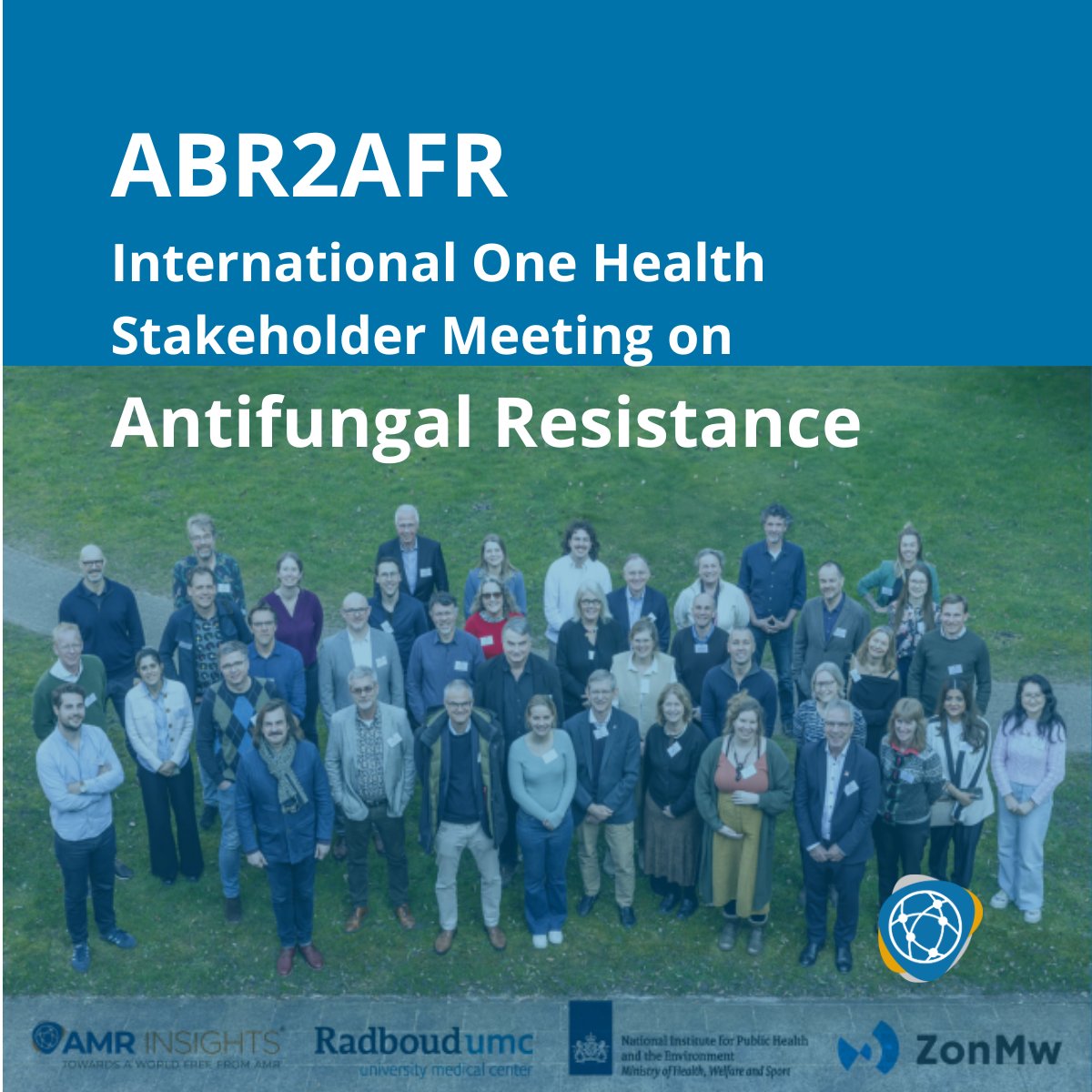 On Mar 19–21, experts from around the world met in 🇳🇱 for #ABR2AFR to address azole-resistant Aspergillus fumigatus (ARAf): shorturl.at/KiJaj

ABR2AFR was organised by @Radboudumc, @AMRInsights, <a href="/rivm/">RIVM</a>, with funding from <a href="/ZonMw/">ZonMw</a>

Now, we’re building the Global Roadmap ARAF!
