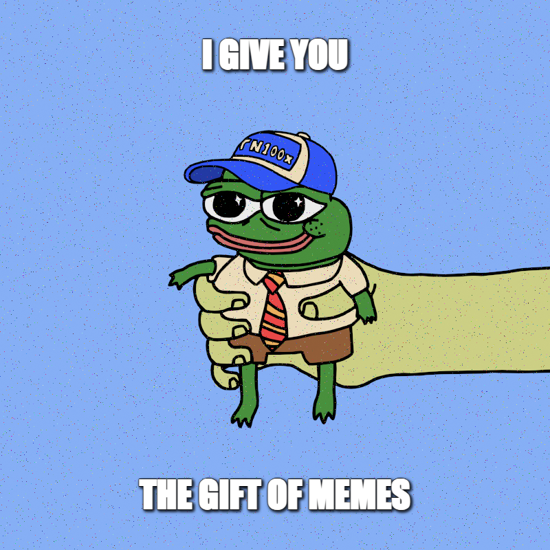 Attention all <a href="/tn100x/">$TN100x</a> fans, we are back.

I have made an updated meme generator at:

 tn100x.meme

All new memes will be uploaded here 🫡