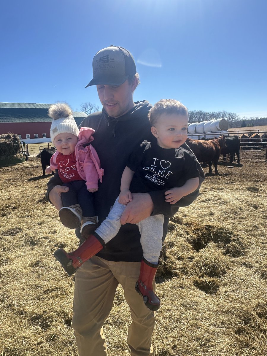 These two young cattle producers were busy checking cows over the weekend. 

Next up, learning how to track bedding costs in Performance Beef!