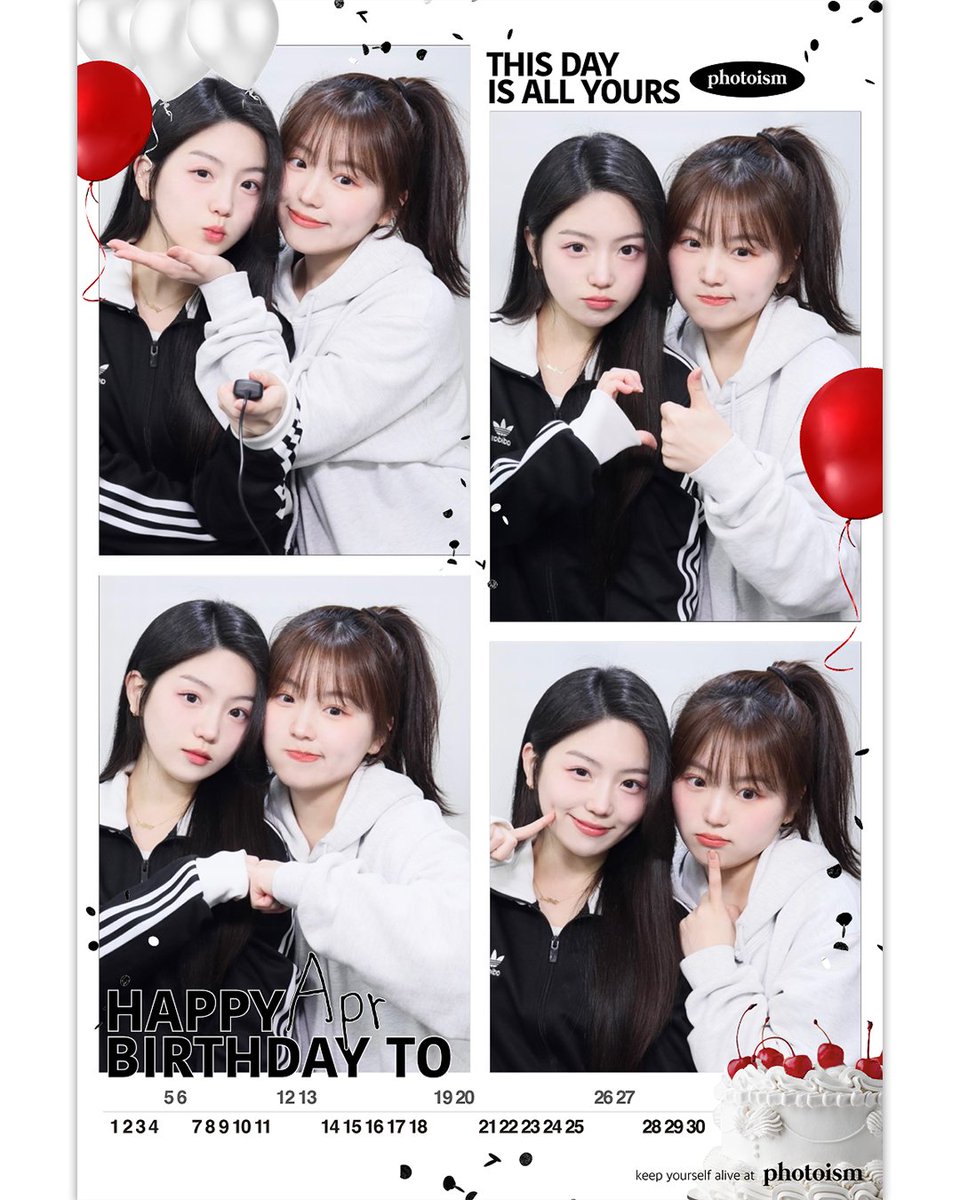 Photoismchile's tweet photo. PHOTOISM
HBD FRAME OPEN🎂

Nuestro marco de cumpleaños especial para los nacidos en abril ya está disponible!
Celebra tu día especial y captura recuerdos en Photoism 🎉

· 1 de abril de 2025 - 30 de abril de 2025

SOLO EN PHOTOISM https://t.co/ST6WhQNS1A