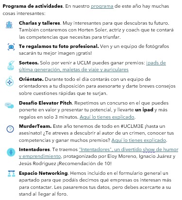 Facultad de Ciencias Económicas y Empresariales AB (@ftaadcee_ab) on Twitter photo Te interesa 👀👇
Foro de Empleo en nuestra Facultad #UCLM3E uclm.es/es/empresas/UC…
<a href="/dafcee_ab/">Delegación de Alumnos FCEE AB</a> <a href="/DelderAb/">Delegación Fac. Derecho Albacete</a> <a href="/deleg_rrll_rrhh/">Delegacion RRLL y RRHH AB</a> Te interesa 👀👇
Foro de Empleo en nuestra Facultad #UCLM3E uclm.es/es/empresas/UC…
<a href="/dafcee_ab/">Delegación de Alumnos FCEE AB</a> <a href="/DelderAb/">Delegación Fac. Derecho Albacete</a> <a href="/deleg_rrll_rrhh/">Delegacion RRLL y RRHH AB</a>