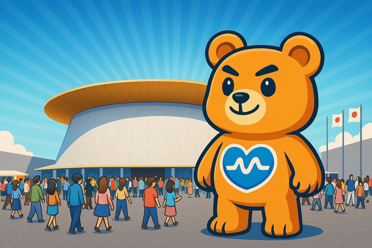 ミャク丸の万博に行きたい気持ち。デン！！