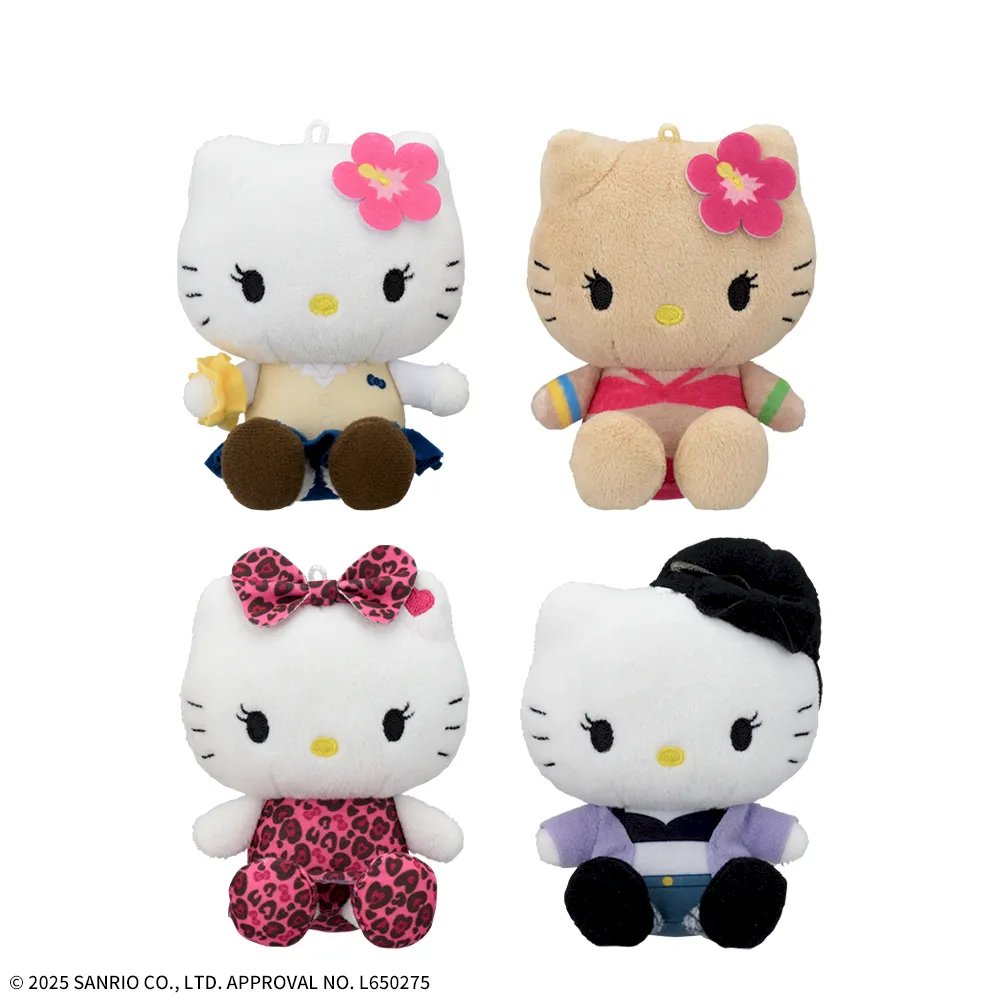 KITTY EXイベント限定で発売された、hanpandaキティぬいぐるみ KITTY EXイベント限定で発売された、hanpandaキティぬいぐるみ