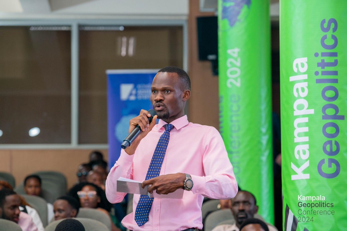 Makerere's tweet image. The #KGC2025 is 8 days away! This week, we continue sharing highlights from the #KGC2024. 

Exciting panels and cultural performances have been curated for this year&apos;s #KampalaGeopoliticsConference. 

Venue: Yusuf Lule, CTF, Auditorium. 
Date: 9th &amp;amp; 10th April 2025.