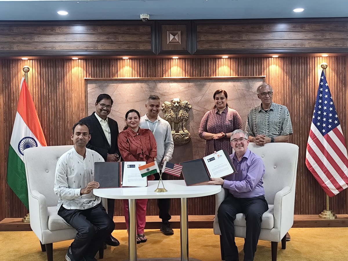 KIHTech's tweet photo. KIHT has signed an MoU with START Center, Dept. of Global Health, University of Washington, launching a long-term partnership in public policy, technical research & collaborative projects. Excited for the journey ahead! 🚀#KIHT #AMTZ #STARTUSA #Innovation #PublicPolicy #ResearchCollaboration
