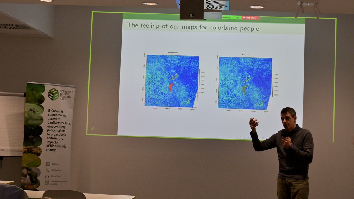 How do colorblind people perceive colors?

Map inclusively!

Under the mantra: ‘Make use of colorblind friendly graphs’
doi.org/10.1002/env.28…

Scientific maps should reach everyone
doi.org/10.1016/j.ecoi…

b-cubed.eu