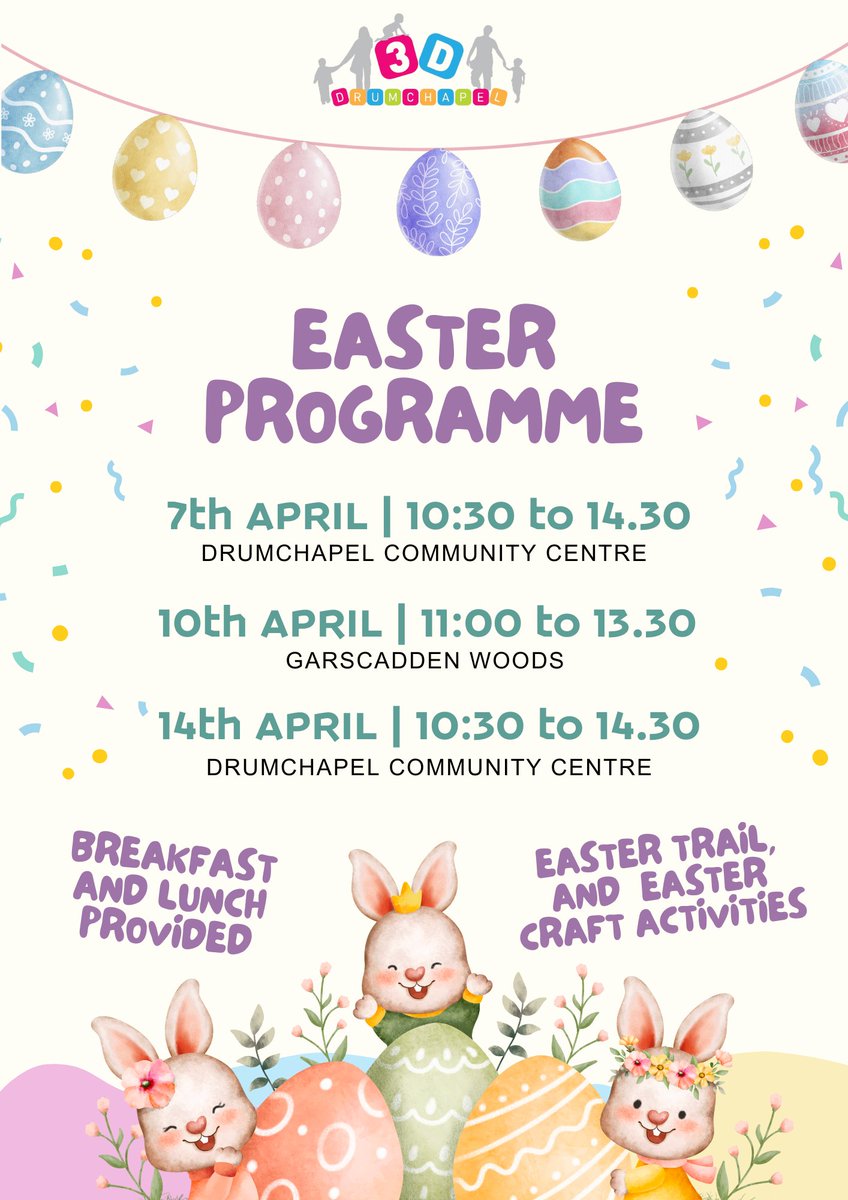 7 Days until our Easter Programme Starts! Our first two sessions are FULL, however we currently have spaces on the 14th of April.