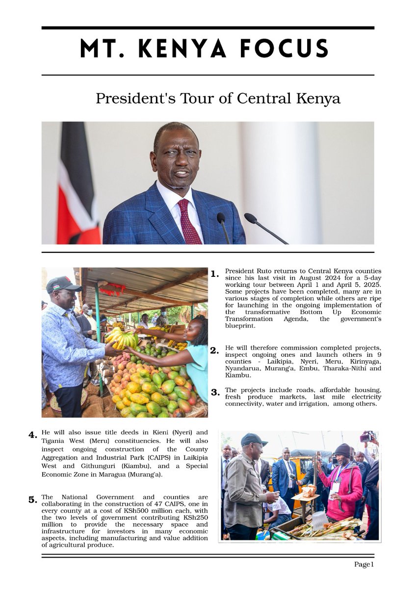 recreatedd16's tweet image. More fresh produce markets in Tharaka, Embu, Othaya &amp;amp; Githunguri will boost trade &amp;amp; hygiene for small-scale traders. #SupportingLocalBusiness #MtKenyaFocus Development Tour