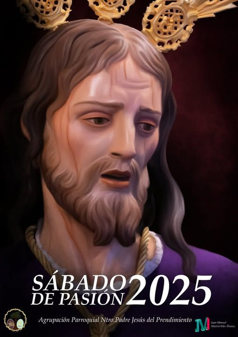 Horario e Itinerario Agrupación Parroquial Prendimiento de Torrecera. Jerez de la Frontera 12 de Abril del 2025