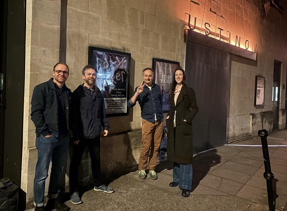 Had an absolute blast working on and touring POT LICKER by @EdViney. Brilliant time had with brilliant people. Thanks very much to <a href="/DorchesterArts/">Dorchester Arts</a>,  <a href="/LighthousePoole/">Lighthouse Poole</a> and all the venues and audiences we encountered along the way. You’re all ace.