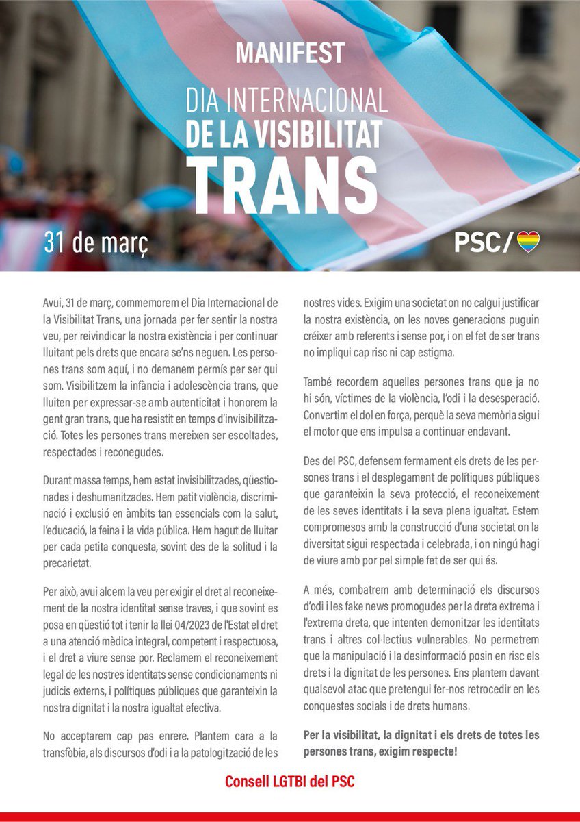 Socialistes LGTBI tweet media