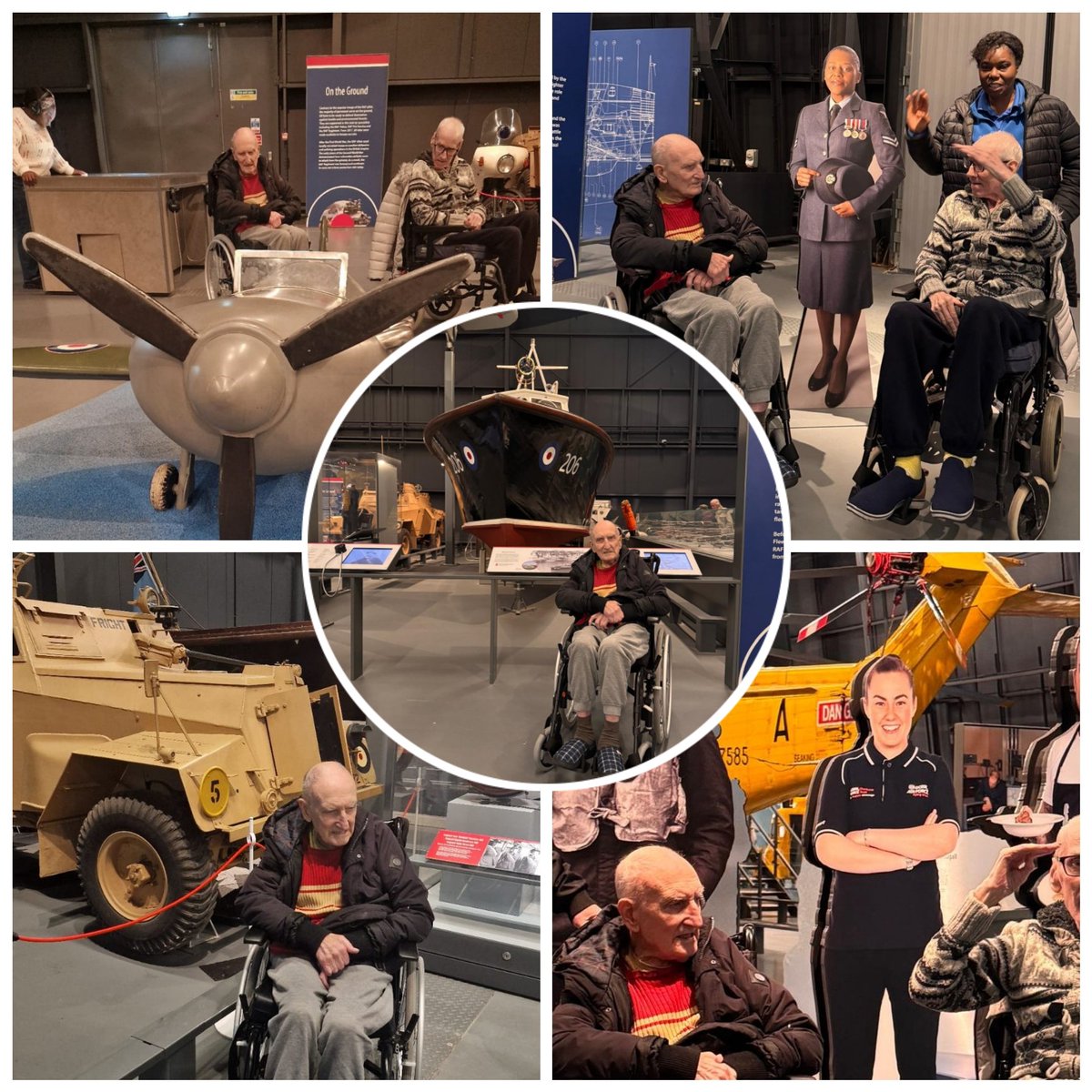 We took our veteran along to the RAF museum along with some friends, it was a great trip and everyone enjoyed seeing the old planes #foresthealthcare #stannescarecentre #AmandaScott50
