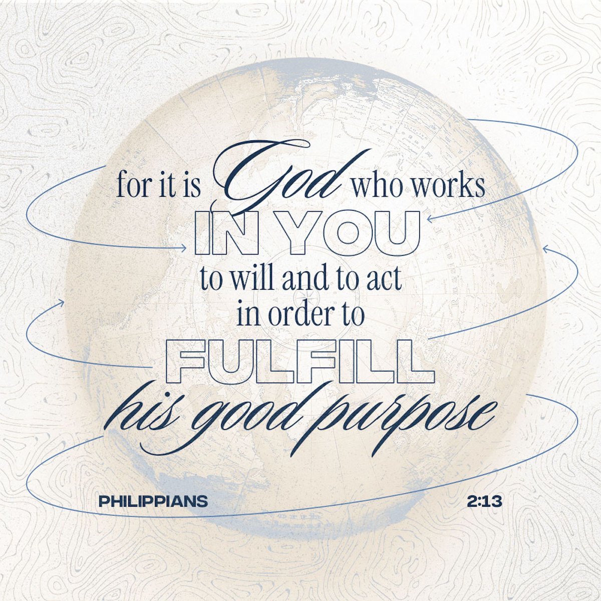 YouVersion's tweet image. Philippians 2:13