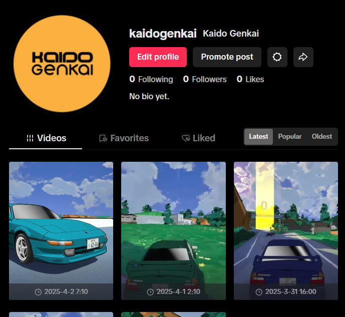 KaidoGenkai's tweet photo. You can follow us on TikTok now too, if you want c: https://t.co/UkmUmpFHsO