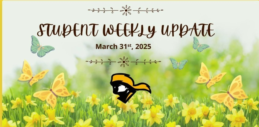 Click this link to view this week's student weekly update: secure.smore.com/n/2m6vh