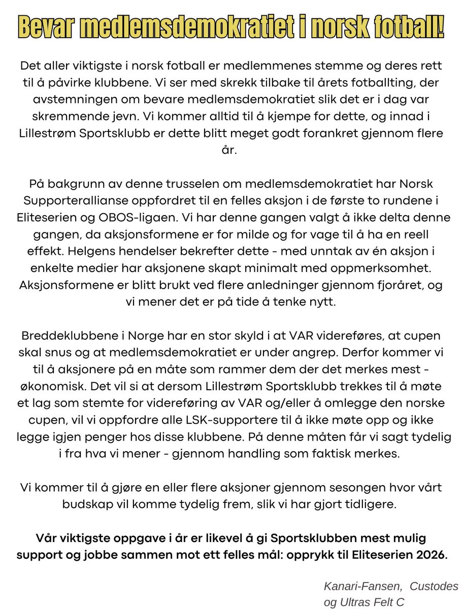 Kanari-Fansen (@kanarifansen) on Twitter photo 