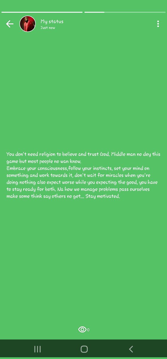 I hope this helps someone to brace up.
#4Eps #iamflowkits #loveydovey #vibezep #street #untamed #staymotive