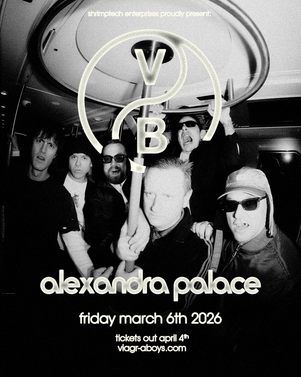 viagr aboys (@viagraboys) on Twitter photo SHRIMPTECH UK SHAREHOLDERS:
You are hereby invited invest in VB's biggest headline show to date at London's <a href="/Yourallypally/">Alexandra Palace</a> on March 6th 2026.
Sign up for the the Shrimptech Pre-Sale starting 10am local April 3rd; bit.ly/vb-allypally SHRIMPTECH UK SHAREHOLDERS:
You are hereby invited invest in VB's biggest headline show to date at London's <a href="/Yourallypally/">Alexandra Palace</a> on March 6th 2026.
Sign up for the the Shrimptech Pre-Sale starting 10am local April 3rd; bit.ly/vb-allypally