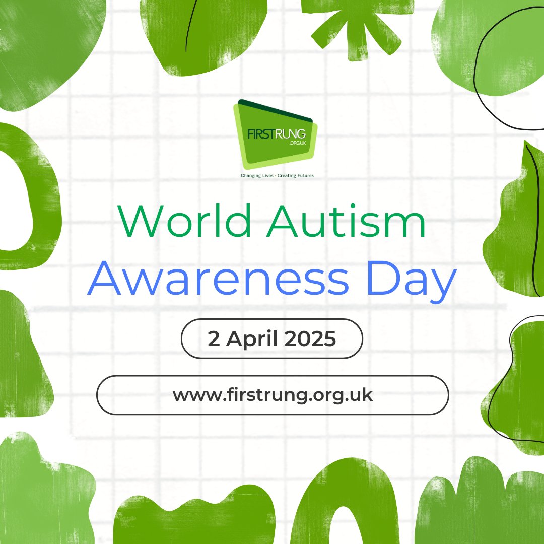 💙 Today is #WorldAutismAwarenessDay! At First Rung, we celebrate diversity &amp; champion inclusion. Let’s raise awareness, foster understanding &amp; support the autism community—together, we can build a more inclusive world! 🌍✨ #AutismAcceptance #InclusionMatters #FirstRung