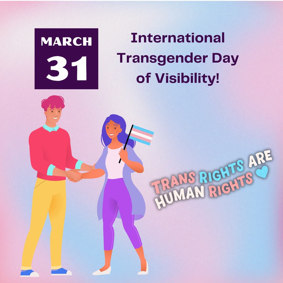 FatimaGroupsUnited (@groupsfatima) on Twitter photo 🌈 🏳⚧ Today is Trans Day of Visibility! 🌈 🏳⚧
✊ <a href="/GroupsFatima/">FatimaGroupsUnited</a> are a proud ally of the trans community through our Out South Central LGBTQI+ group & Canal Communities Rainbow Network
#TransDayOfVisibility #TDOV #Solidarity #Inclusion 🌈 🏳⚧ Today is Trans Day of Visibility! 🌈 🏳⚧
✊ <a href="/GroupsFatima/">FatimaGroupsUnited</a> are a proud ally of the trans community through our Out South Central LGBTQI+ group & Canal Communities Rainbow Network
#TransDayOfVisibility #TDOV #Solidarity #Inclusion