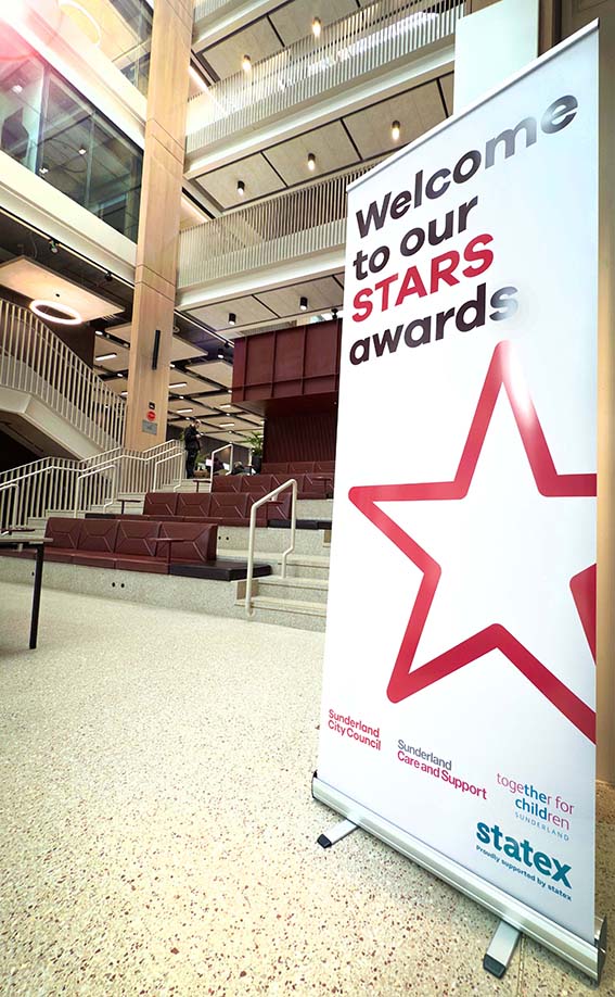 statexprint's tweet photo. 🌟 Honouring excellence at @SunderlandUK’s STARS Awards! 🌟

Statex was proud to support this inspiring event celebrating the dedication &amp; impact of council staff making a real difference every day. 👏

#STARS2025 #Sunderland #PublicService  #Wearside #InvestSunderland https://t.co/gSmkxfk86B