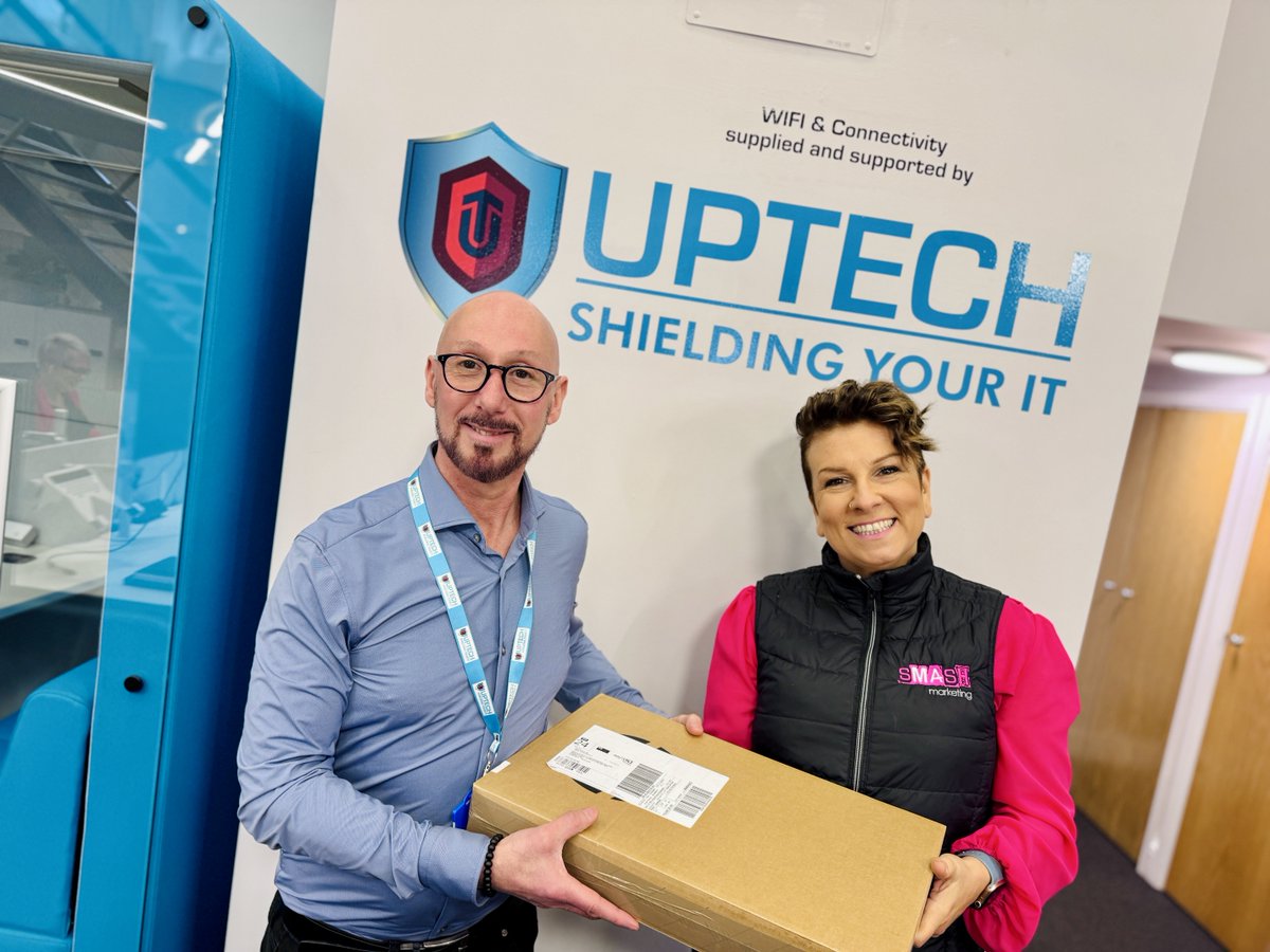 Uptech Ltd (@uptechltd) on Twitter photo Is there any better feeling than when it's a new tech day?
On Friday, Jason made a special delivery, a shiny new laptop to our client and fellow Strategic Partner at <a href="/norfolkchamber/">Norfolk Chambers of Commerce</a> , Beks from <a href="/MarketingSmash/">Smash Marketing</a> !
I'm thinking it might be time for a tech upgrade. Let’s chat. Is there any better feeling than when it's a new tech day?
On Friday, Jason made a special delivery, a shiny new laptop to our client and fellow Strategic Partner at <a href="/norfolkchamber/">Norfolk Chambers of Commerce</a> , Beks from <a href="/MarketingSmash/">Smash Marketing</a> !
I'm thinking it might be time for a tech upgrade. Let’s chat.