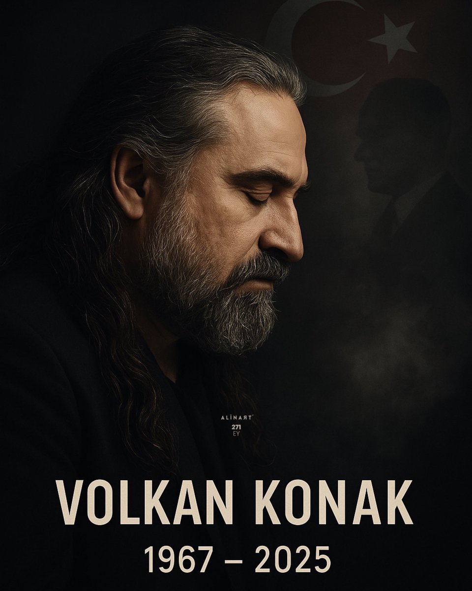 Volkan Konak: “Sanatımı beğenmeyen insanla ahbaplık ederim ama vatanımı, yenilmez şövalyemiz Atatürk’ü sevmeyenle ahbaplık etmem.” 

Ruhu şad olsun… Büyük sanatçı, büyük Atatürkçü… 🙏🏻 #VolkanKonak