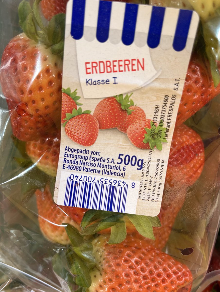 No quiero aparecer en forocoches esta vez, pero he comprado fresas de Valencia a 2 euros el kilo en mi barrio en Berlín