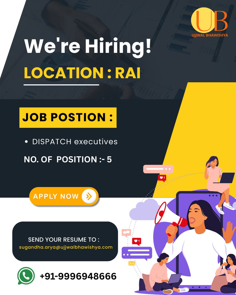 ujjwalbhawishya's tweet image. From job search to job offer – we guide you every step of the way! Don&apos;t just dream about the perfect job, let&apos;s make

#ujjwalbhawishya #Careerexperts #jobsearchhelp #CareerJourney #careerdevelopmentprograms #JobPlacementAssistance #JobOpportunities2025 #findyourfit