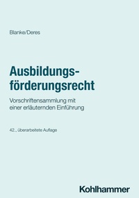 Schweitzer Fachinformationen (Berlin) (@schweitzerinfo) on Twitter photo Neuauflage "Roland Deres: Ausbildungsförderungsrecht. Vorschriftensammlung mit einer erläuternden Einführung".
42. Aufl., 466 Seiten, Verlag <a href="/Kohlhammer/">Kohlhammer Verlag</a>, € 69,-
--> schweitzer-online.de/go/product/B66… Neuauflage "Roland Deres: Ausbildungsförderungsrecht. Vorschriftensammlung mit einer erläuternden Einführung".
42. Aufl., 466 Seiten, Verlag <a href="/Kohlhammer/">Kohlhammer Verlag</a>, € 69,-
--> schweitzer-online.de/go/product/B66…
